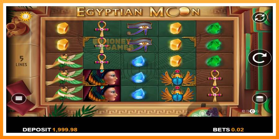 ลองสัมผัสเครื่องดูครับ Egyptian Moon, รูปภาพ 2: เล่นเพื่อเงิน