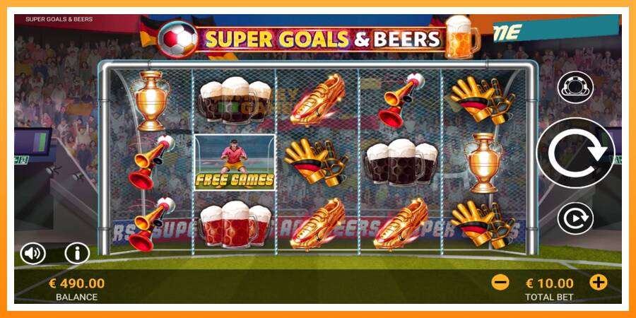 ลองสัมผัสเครื่องดูครับ Super Goals & Beers, รูปภาพ 2: เล่นเพื่อเงิน