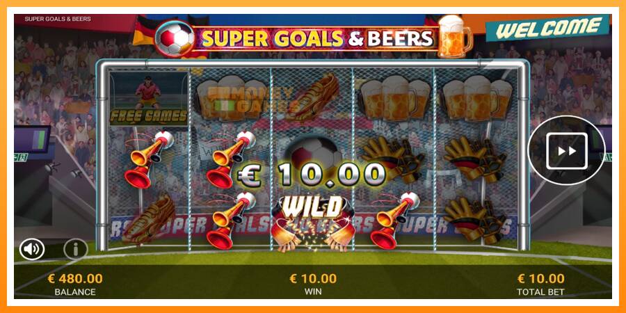 ลองสัมผัสเครื่องดูครับ Super Goals & Beers, รูปภาพ 3: เล่นเพื่อเงิน