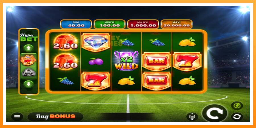 ลองสัมผัสเครื่องดูครับ Football Blast Hold and Win, รูปภาพ 4: เล่นเพื่อเงิน