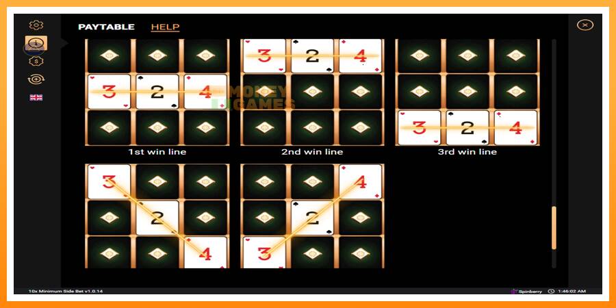 ลองสัมผัสเครื่องดูครับ 10x Minimum Side Bet, รูปภาพ 5: เล่นเพื่อเงิน