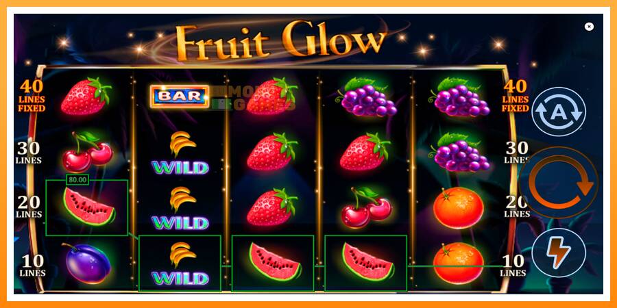 ลองสัมผัสเครื่องดูครับ Fruit Glow, รูปภาพ 5: เล่นเพื่อเงิน