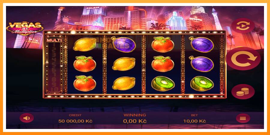 ลองสัมผัสเครื่องดูครับ Vegas 81 Multiplier, รูปภาพ 1: เล่นเพื่อเงิน