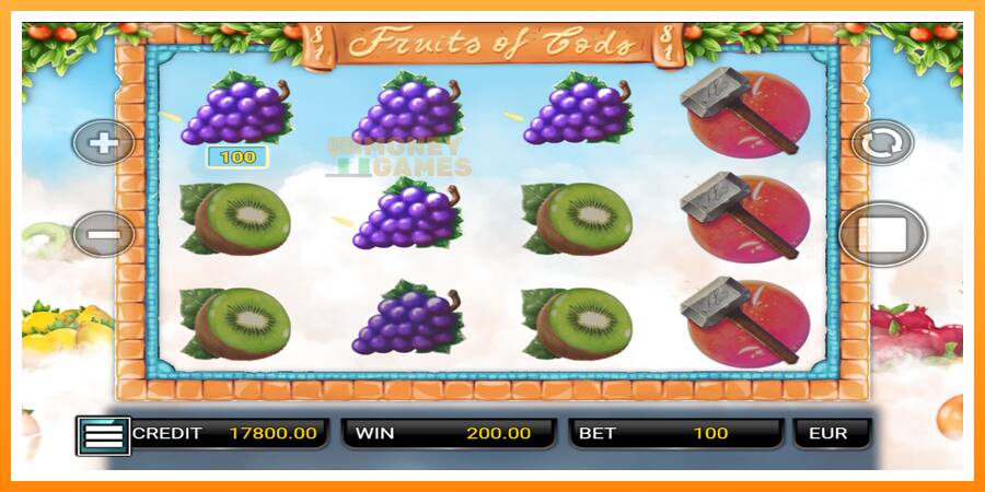 ลองสัมผัสเครื่องดูครับ 81 Fruits of Gods, รูปภาพ 2: เล่นเพื่อเงิน