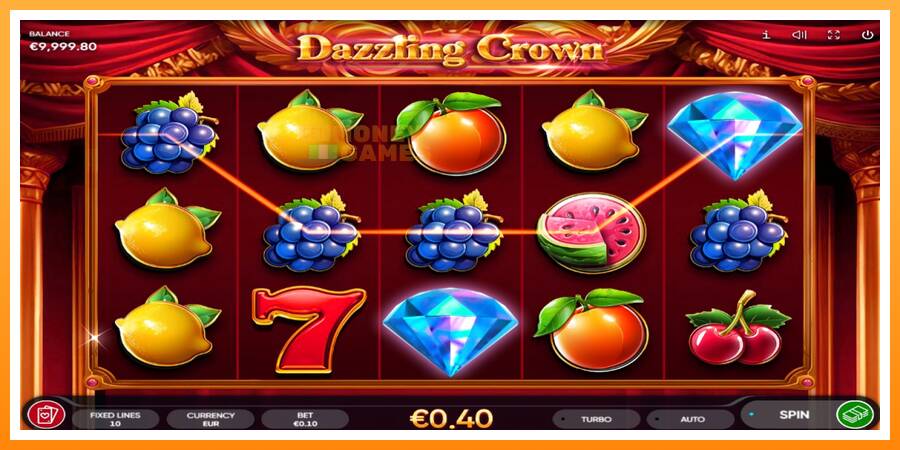 ลองสัมผัสเครื่องดูครับ Dazzling Crown, รูปภาพ 2: เล่นเพื่อเงิน