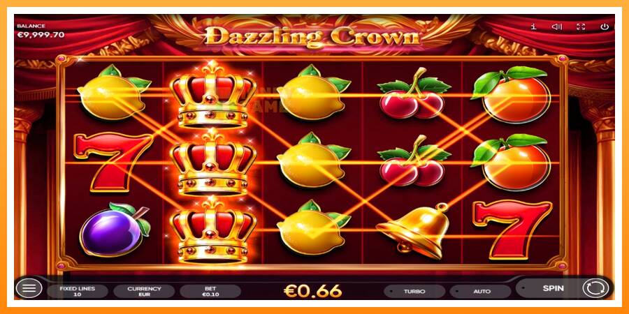 ลองสัมผัสเครื่องดูครับ Dazzling Crown, รูปภาพ 3: เล่นเพื่อเงิน