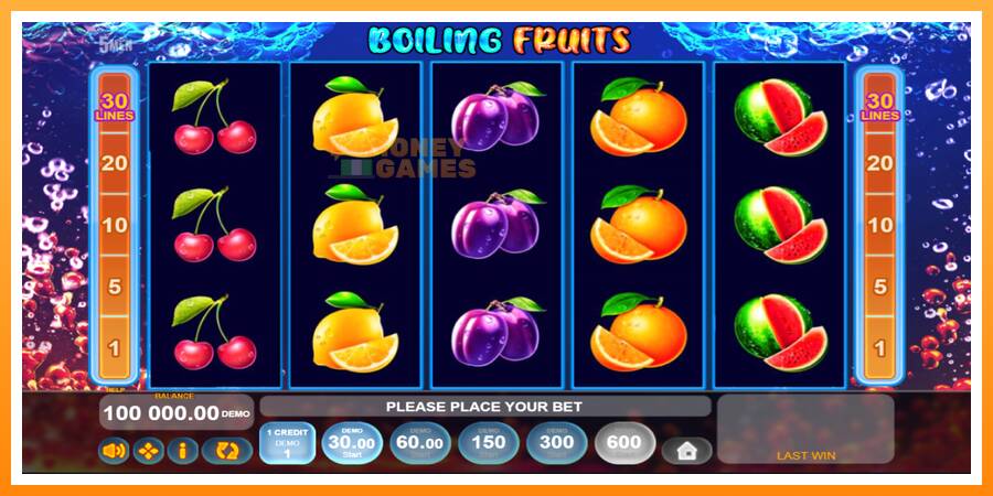 ลองสัมผัสเครื่องดูครับ Boiling Fruits, รูปภาพ 1: เล่นเพื่อเงิน