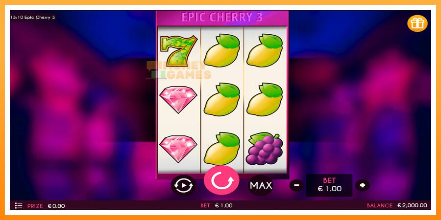 ลองสัมผัสเครื่องดูครับ Epic Cherry 3, รูปภาพ 1: เล่นเพื่อเงิน