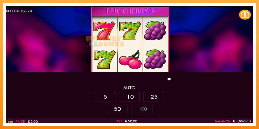 ลองสัมผัสเครื่องดูครับ Epic Cherry 3, รูปภาพ 5: เล่นเพื่อเงิน