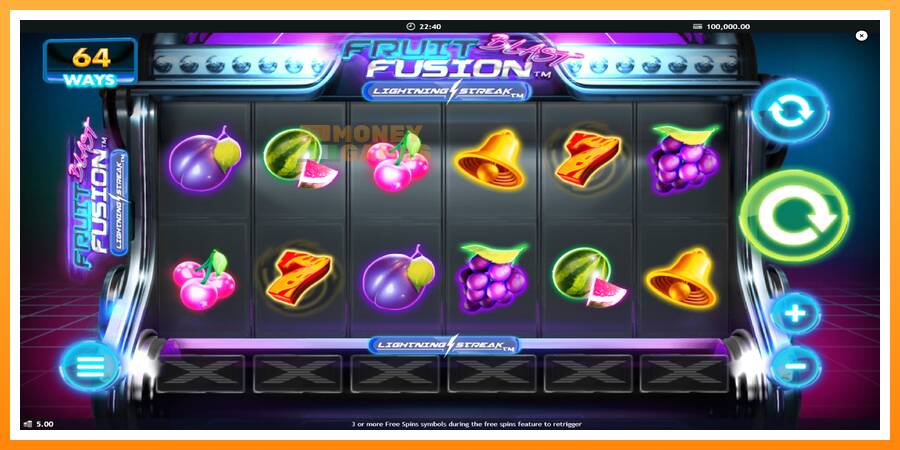 ลองสัมผัสเครื่องดูครับ Fruit Fusion Blast Lightning Reels, รูปภาพ 2: เล่นเพื่อเงิน