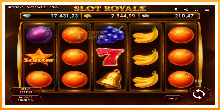 ลองสัมผัสเครื่องดูครับ Slot Royale, รูปภาพ 2: เล่นเพื่อเงิน