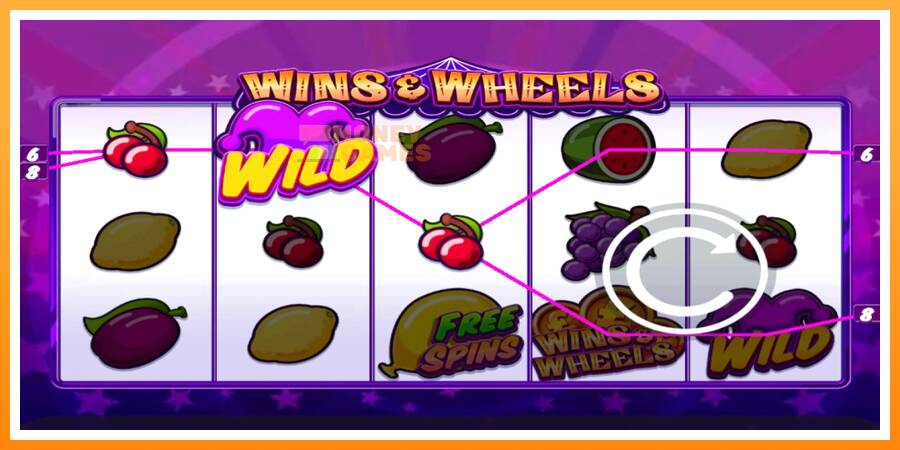 ลองสัมผัสเครื่องดูครับ Wins & Wheels, รูปภาพ 2: เล่นเพื่อเงิน