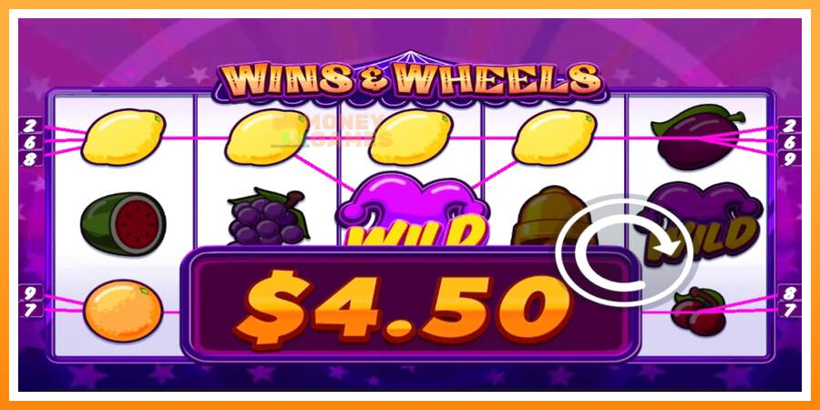 ลองสัมผัสเครื่องดูครับ Wins & Wheels, รูปภาพ 4: เล่นเพื่อเงิน