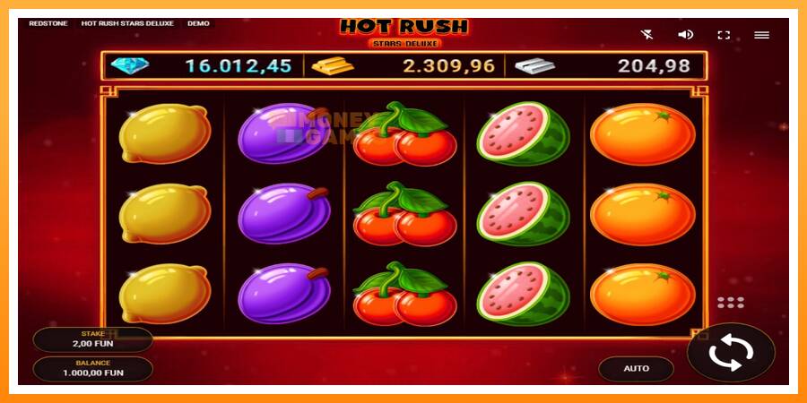 ลองสัมผัสเครื่องดูครับ Hot Rush Stars Deluxe, รูปภาพ 1: เล่นเพื่อเงิน