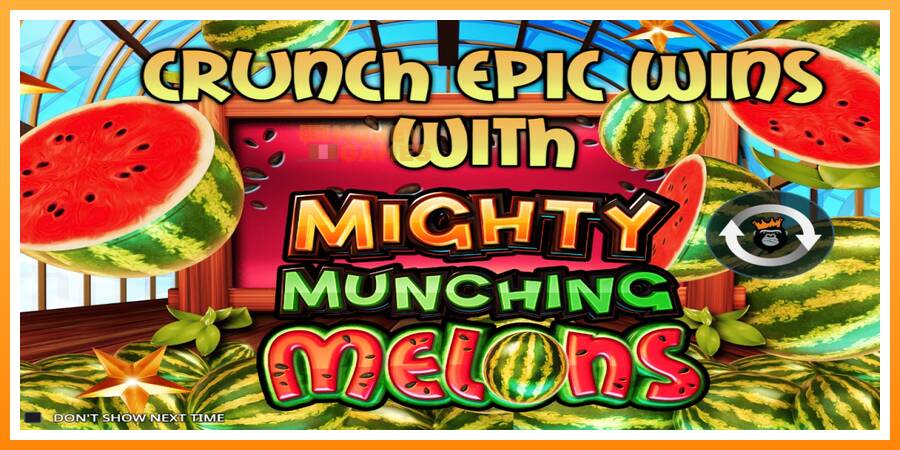 ลองสัมผัสเครื่องดูครับ Mighty Munching Melons, รูปภาพ 1: เล่นเพื่อเงิน