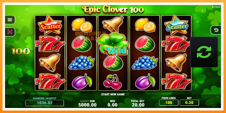 ลองสัมผัสเครื่องดูครับ Epic Clover 100, รูปภาพ 1: เล่นเพื่อเงิน