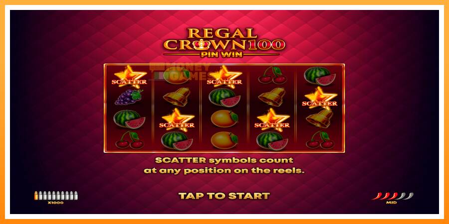 ลองสัมผัสเครื่องดูครับ Regal Crown 100, รูปภาพ 1: เล่นเพื่อเงิน