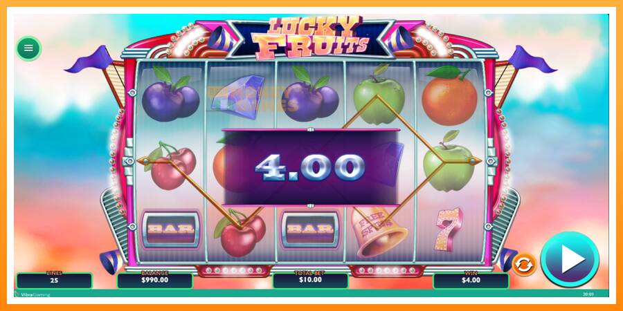 ลองสัมผัสเครื่องดูครับ Lucky Fruits, รูปภาพ 3: เล่นเพื่อเงิน