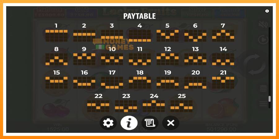 ลองสัมผัสเครื่องดูครับ Locky Fruits: Hold the Spin, รูปภาพ 7: เล่นเพื่อเงิน