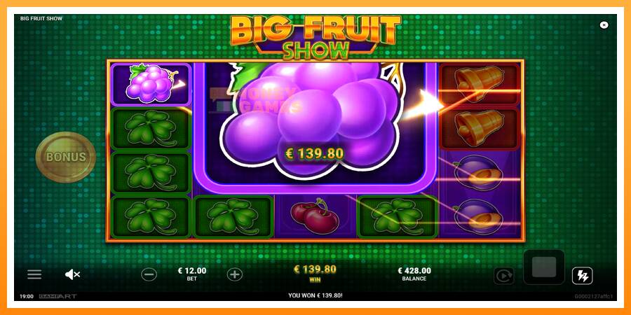 ลองสัมผัสเครื่องดูครับ Big Fruit Show, รูปภาพ 3: เล่นเพื่อเงิน