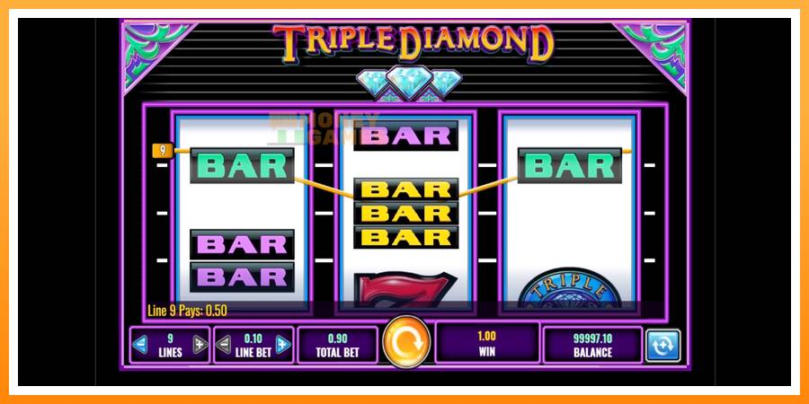 ลองสัมผัสเครื่องดูครับ Triple Diamond, รูปภาพ 2: เล่นเพื่อเงิน