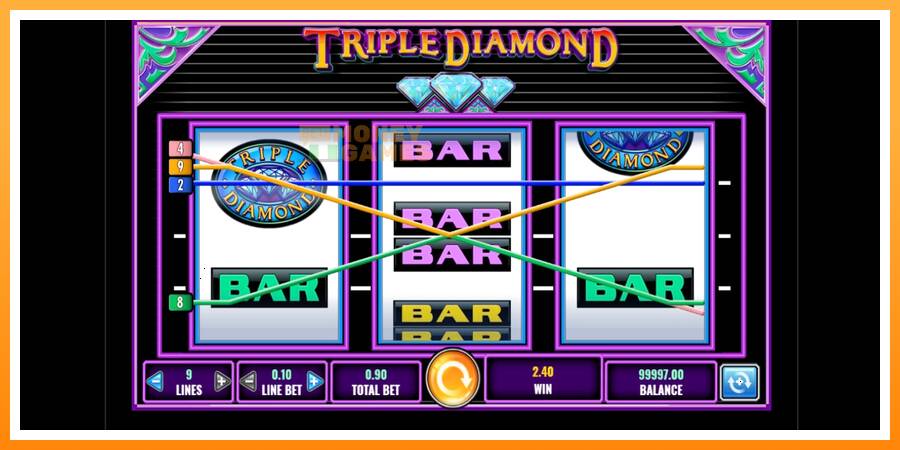 ลองสัมผัสเครื่องดูครับ Triple Diamond, รูปภาพ 3: เล่นเพื่อเงิน