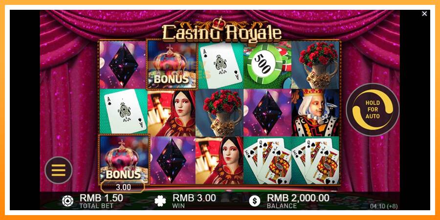 ลองสัมผัสเครื่องดูครับ Casino Royale, รูปภาพ 1: เล่นเพื่อเงิน