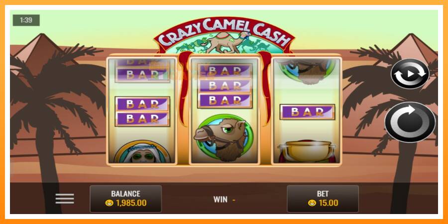 ลองสัมผัสเครื่องดูครับ Crazy Camel Cash, รูปภาพ 1: เล่นเพื่อเงิน