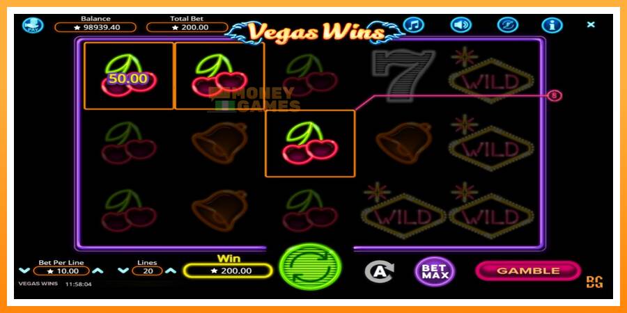 ลองสัมผัสเครื่องดูครับ Vegas Wins, รูปภาพ 3: เล่นเพื่อเงิน