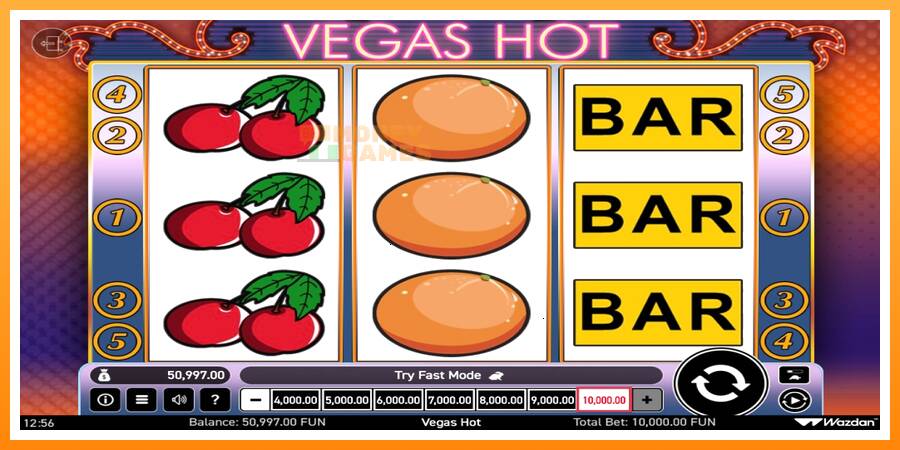 ลองสัมผัสเครื่องดูครับ Vegas Hot, รูปภาพ 3: เล่นเพื่อเงิน