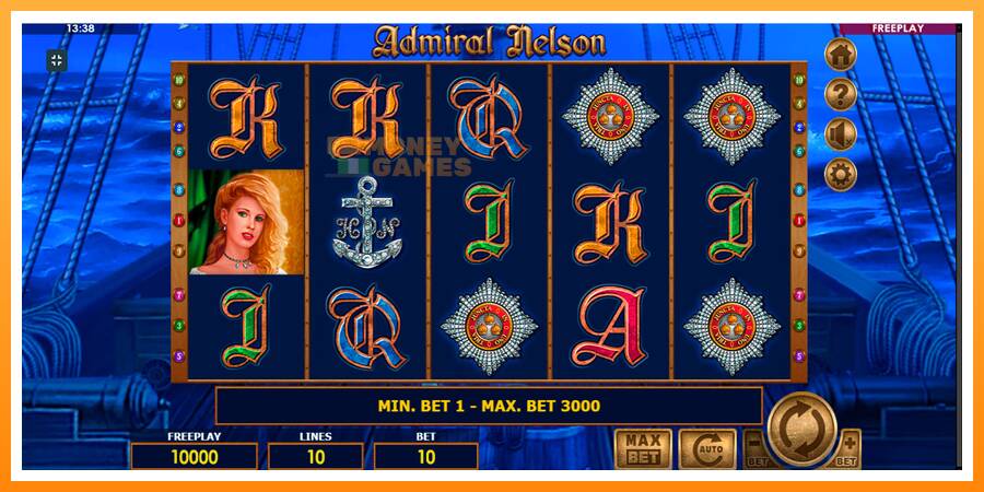 ลองสัมผัสเครื่องดูครับ Admiral Nelson, รูปภาพ 1: เล่นเพื่อเงิน