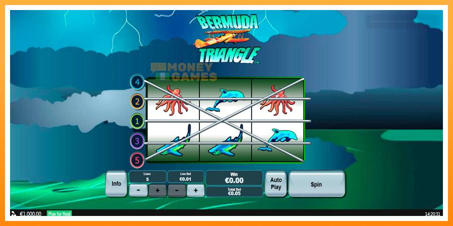 ลองสัมผัสเครื่องดูครับ Bermuda Triangle, รูปภาพ 1: เล่นเพื่อเงิน