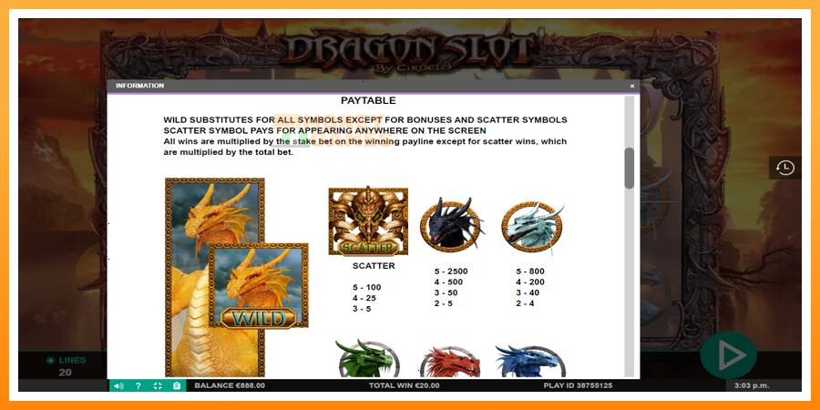 ลองสัมผัสเครื่องดูครับ Dragon Slot, รูปภาพ 5: เล่นเพื่อเงิน