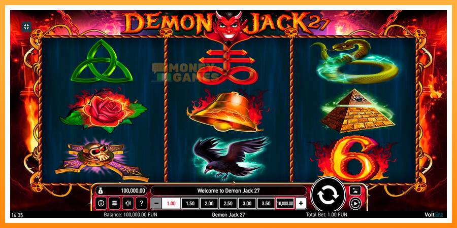 ลองสัมผัสเครื่องดูครับ Demon Jack 27, รูปภาพ 1: เล่นเพื่อเงิน