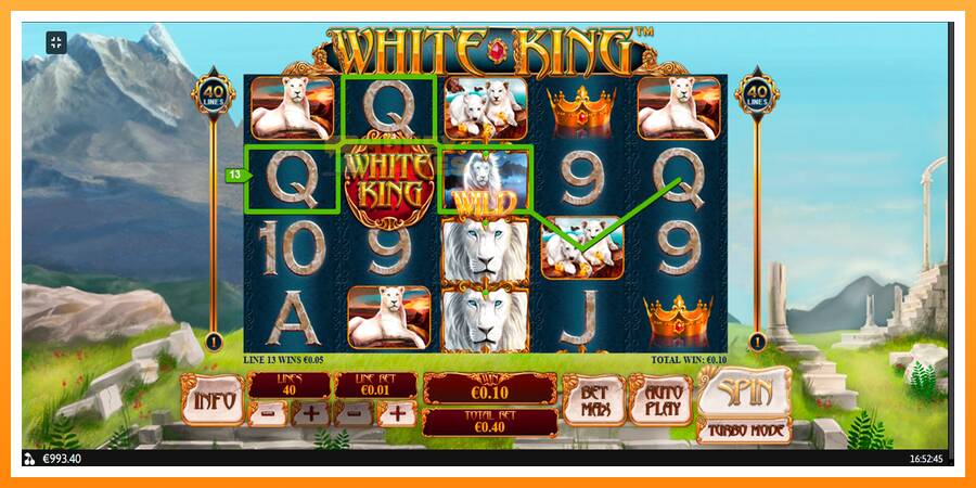 ลองสัมผัสเครื่องดูครับ White King, รูปภาพ 8: เล่นเพื่อเงิน