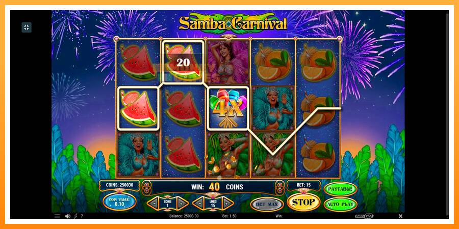 ลองสัมผัสเครื่องดูครับ Samba Carnival, รูปภาพ 3: เล่นเพื่อเงิน