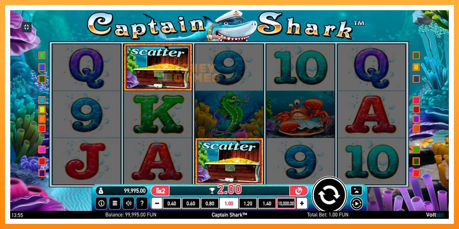 ลองสัมผัสเครื่องดูครับ Captain Shark, รูปภาพ 4: เล่นเพื่อเงิน