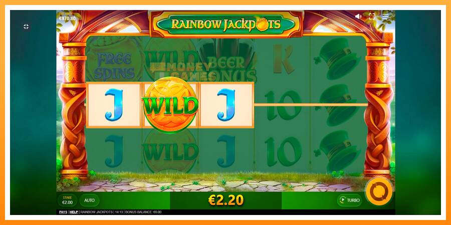 ลองสัมผัสเครื่องดูครับ Rainbow Jackpots, รูปภาพ 7: เล่นเพื่อเงิน