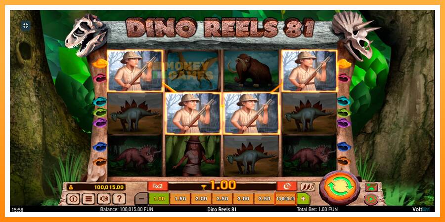 ลองสัมผัสเครื่องดูครับ Dino Reels 81, รูปภาพ 7: เล่นเพื่อเงิน