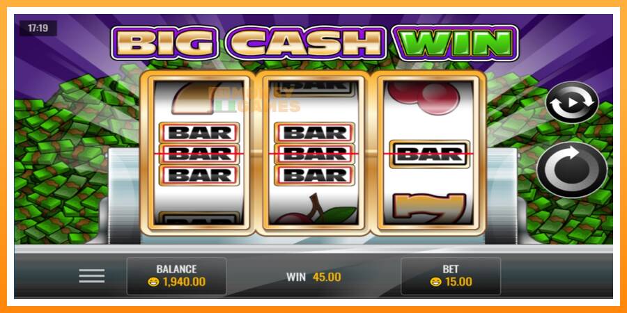 ลองสัมผัสเครื่องดูครับ Big Cash Win, รูปภาพ 4: เล่นเพื่อเงิน