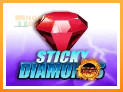 เครื่องเกม Sticky Diamonds Red Hot Firepot - เกมเพื่อเงินจริง