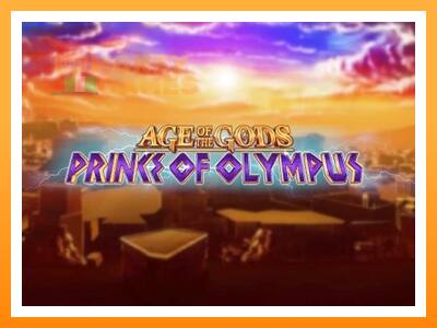 เครื่องเกม Age of the Gods Prince of Olympus - เกมเพื่อเงินจริง