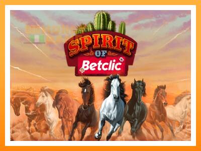 เครื่องเกม Spirit of Betclic - เกมเพื่อเงินจริง