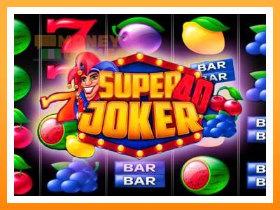 เครื่องเกม Super Joker 40 - เกมเพื่อเงินจริง