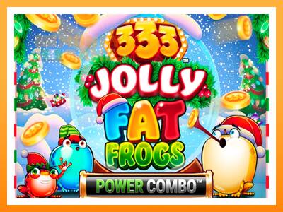 เครื่องเกม 333 Jolly Fat Frogs Power Combo - เกมเพื่อเงินจริง