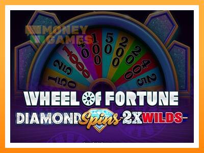 เครื่องเกม Wheel of Fortune Diamond Spins 2x Wilds - เกมเพื่อเงินจริง