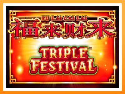 เครื่องเกม Fu Lai Cai Lai Triple Festival - เกมเพื่อเงินจริง