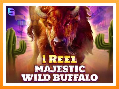 เครื่องเกม 1 Reel Majestic Wild Buffalo - เกมเพื่อเงินจริง