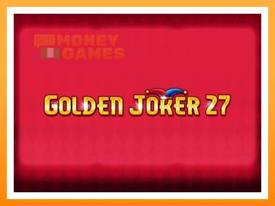 เครื่องเกม Golden Joker 27 Hold & Win - เกมเพื่อเงินจริง