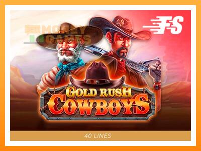 เครื่องเกม Gold Rush Cowboys - เกมเพื่อเงินจริง